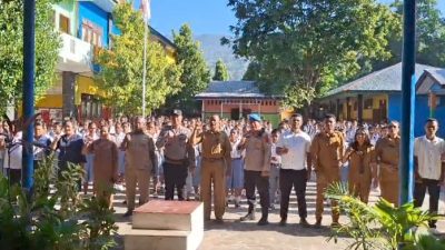 Cegah Kenakalan Remaja, Polres Alor Gelar Deklarasi Anti-Tawuran Serentak di Sekolah Se Kota Kalabahi.