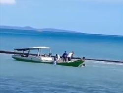 Pacaran Saat Jam Sekolah, Sepasang Pelajar Terjebak Air Pasang di Tanggul Lasiana