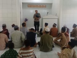 Polsek Pulau Ende Gelar Jum’at Berkah dan Jum’at Curhat di Masjid Al Mujahidin Ma’u Au