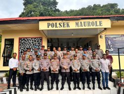 ​Perkuat Sinergitas dan Serap Aspirasi, Kapolres Ende Gelar Kunjungan Kerja di Polsek Maurole