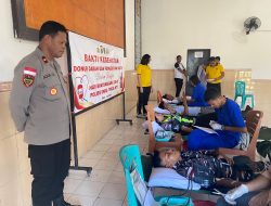 Sambut Hari Bhayangkara Ke-80, Polres Ende Gelar Aksi Donor Darah Sinergis Bersama TNI dan Bhayangkari